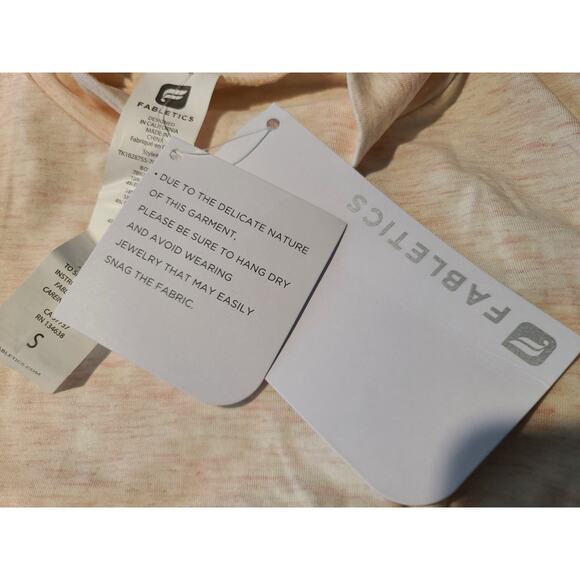 NWT Fabletics Kathie sleeveless high neck mock neck ruched tank top - SMALL - Picture 5 of 6